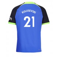 Tottenham Hotspur Dejan Kulusevski #21 Fotballklær Bortedrakt 2022-23 Kortermet